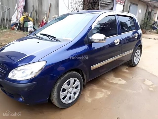 Bán Hyundai Getz đời 2008, màu xanh lam, nhập khẩu  