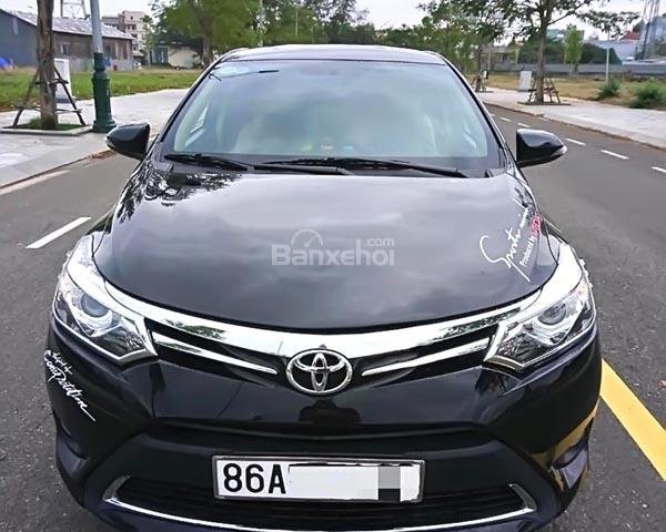 Bán Toyota Vios năm 2017, màu đen 