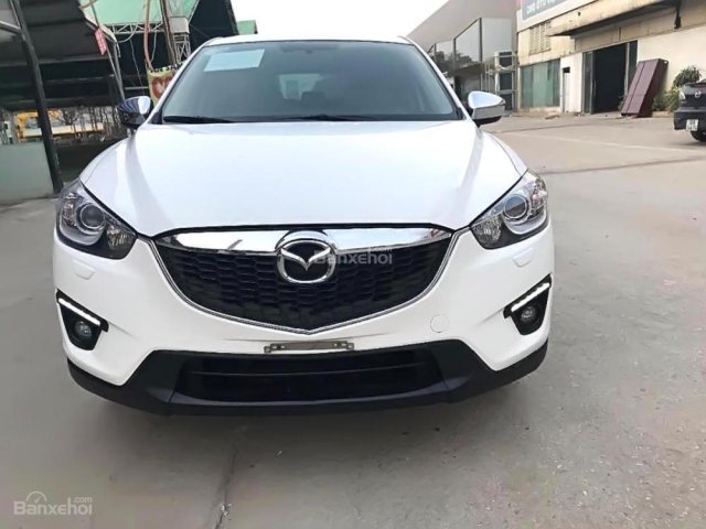 Bán Mazda CX 5 2.0 AT đời 2014, màu trắng