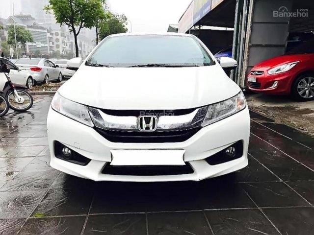 Bán xe Honda City 1.5 AT đời 2016, màu trắng