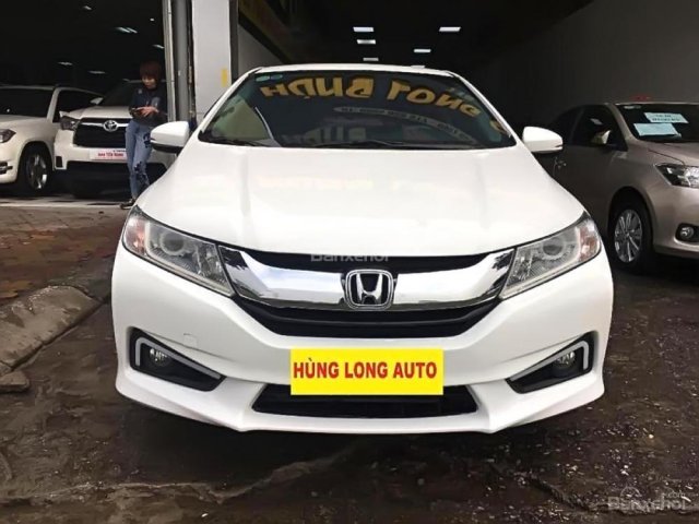 Cần bán xe Honda City 1.5AT đời 2017, màu trắng, 565 triệu