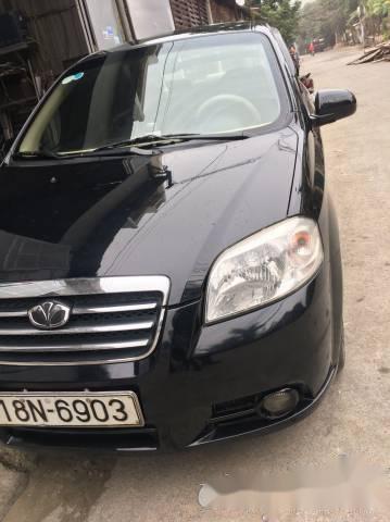 Bán Daewoo Gentra đời 2009, màu đen, giá 179tr