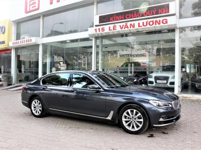 Bán BMW 7 Series 730Li năm 2016, màu xanh ngọc, nhập khẩu nguyên chiếc