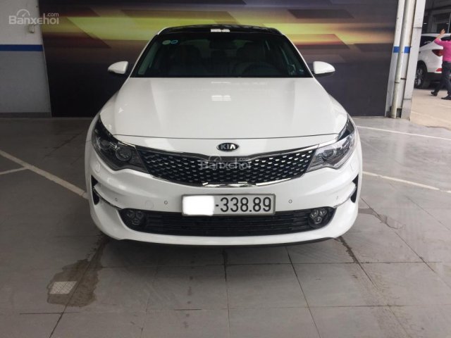 Bán Kia Optima ATH năm 2016 (đúng chất), màu trắng, còn thương lượng