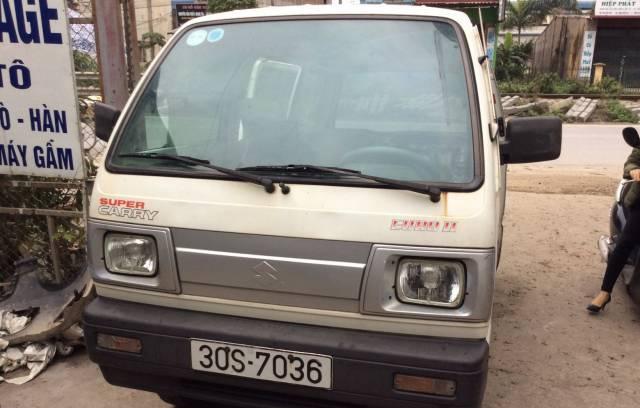 Bán Suzuki Super Carry Van đời 2009, màu trắng 