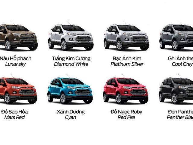 Bán Ford EcoSport SVP năm 2018, Đủ màu, giá cạnh tranh