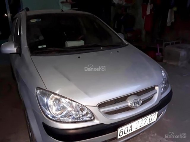 Bán ô tô Hyundai Getz A năm 2007, màu bạc, xe nhập còn mới, giá 234tr