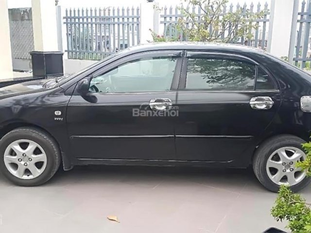 Bán xe Toyota Corolla altis đời 2004, màu đen