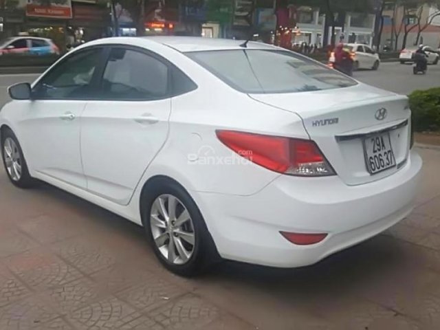 Auto Lâm Hưng bán Hyundai Accent 1.4 AT 2012, màu trắng, nhập khẩu