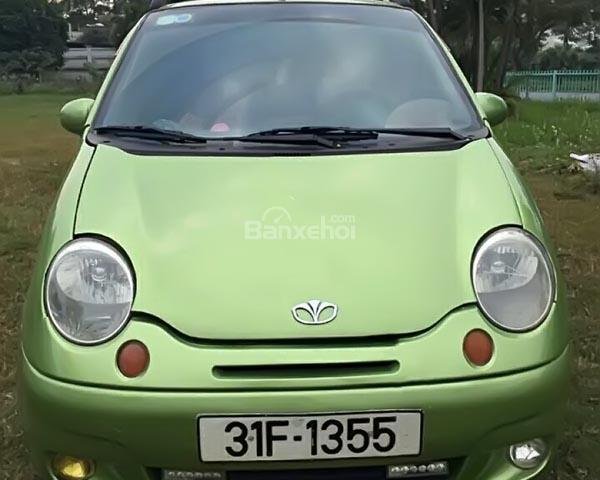 Bán Daewoo Matiz năm 2008, màu xanh lam, xe nhập  