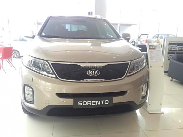 Bán ô tô Kia Sorento GATH 2018, màu vàng