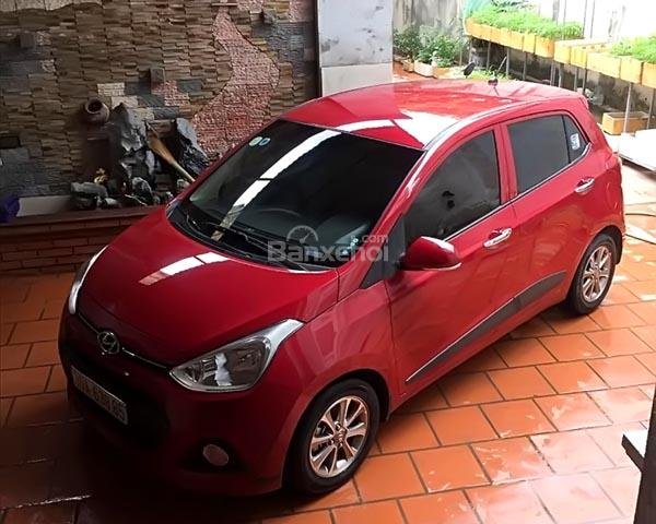 Bán Hyundai Grand i10 1.0 đời 2015, màu đỏ, xe nhập  