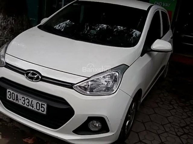 Cần bán lại xe Hyundai Grand i10 sản xuất 2015, màu trắng, xe nhập chính chủ