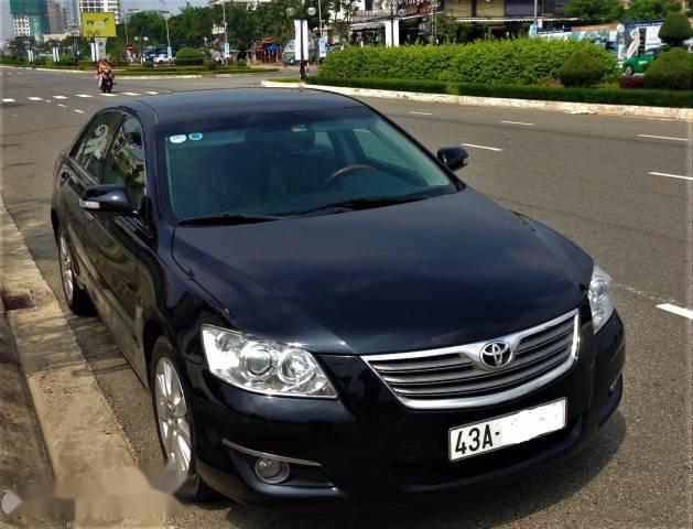 Bán Toyota Camry 3.5Q năm 2008, màu đen, giá 639tr