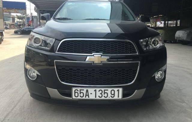 Bán xe Chevrolet Captiva LTZ 2.4AT SX 2012, màu đen