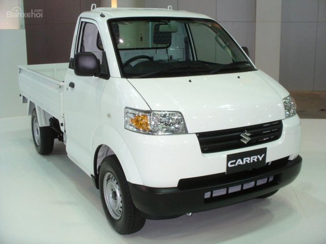 Suzuki Carry Pro thùng lửng sản xuất năm 2018, màu trắng, nhập khẩu