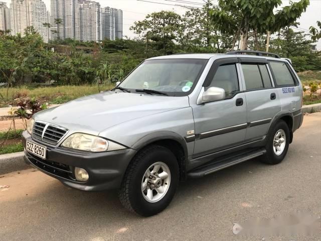 Bán Ssangyong Musso đời 2007, màu bạc, xe nhập, giá 195tr