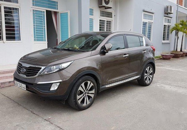 Bán Kia Sportage đời 2011, màu nâu số tự động