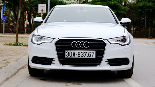 Bán Audi A6 2.0 AT đời 2013, màu trắng, nhập khẩu nguyên chiếc đẹp như mới