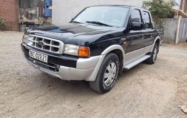 Bán Ford Ranger đời 2002, màu đen, giá chỉ 155 triệu