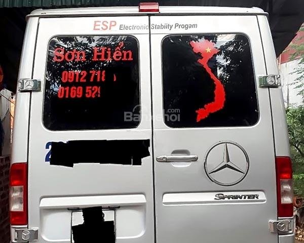 Cần bán Mercedes Sprinter 313 CDI 2.2L năm 2007, màu bạc, 320tr