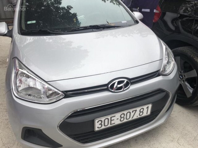 Cần bán Hyundai Grand i10 đời 2017, màu bạc, nhập khẩu nguyên chiếc còn mới, 405 triệu