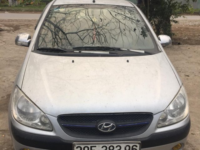 Bán Hyundai Getz đời 2009, màu bạc, xe nhập  