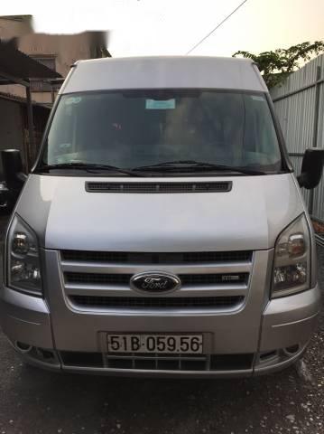 Bán xe Ford Transit đời 2012, màu bạc