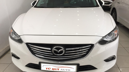 Bán ô tô Mazda 6 2.0 AT 2016, màu trắng  