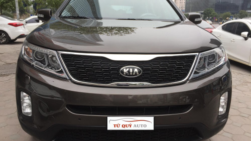 Auto bán Kia Sorento 2.4 AT SX 2015, màu nâu