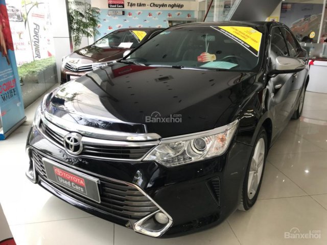 Bán ô tô Toyota Camry 2.5Q, năm 2016, màu đen, hỗ trợ tài chính tối đa