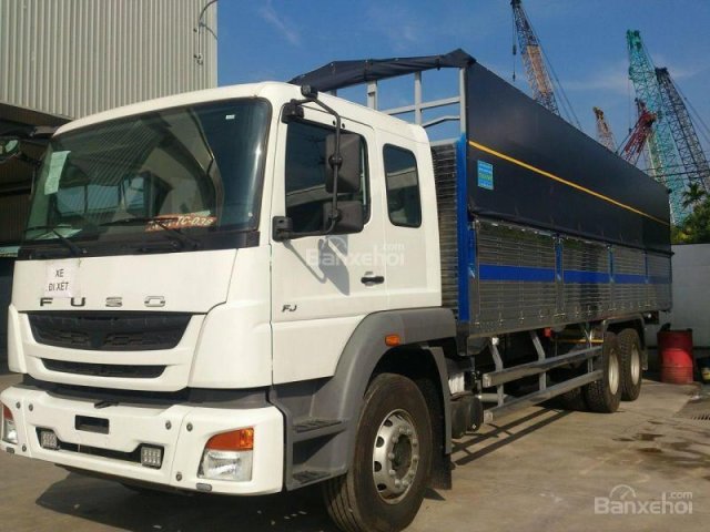 Bán xe Fuso FJ 3 chân tải nặng tải trọng 14.9 tấn đời 2017, nhập khẩu nguyên chiếc