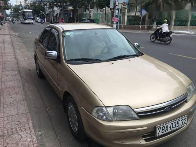 Cần bán lại xe Ford Laser đời 2008, màu vàng, 130 triệu