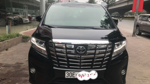 Bán Toyota Alphard 3.5L V6 đời 2016, màu đen, nhập khẩu 