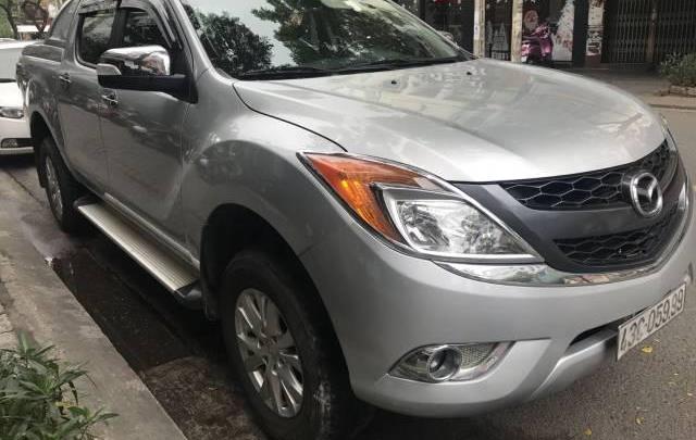 Bán Mazda BT 50 đời 2013, màu bạc, 530tr