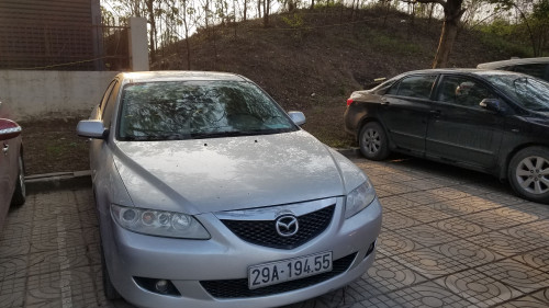 Bán ô tô Mazda 6 2.0 MT đời 2003, màu bạc