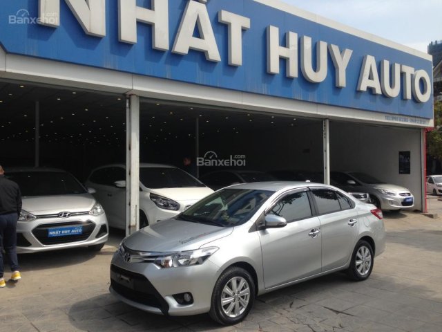 Bán Toyota Vios E đời 2017, màu bạc, giá cạnh tranh, giao xe nhanh