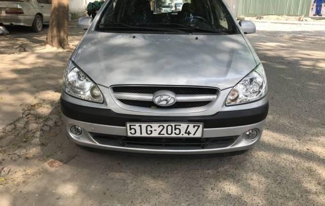 Bán Hyundai Getz 1.6 AT đời 2007, màu bạc  