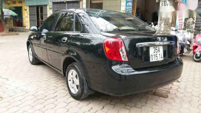 Bán ô tô Daewoo Lacetti đời 2005, màu đen