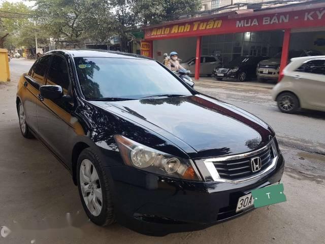 Bán Honda Accord 2.4 đời 2008, màu đen, nhập khẩu, 560 triệu