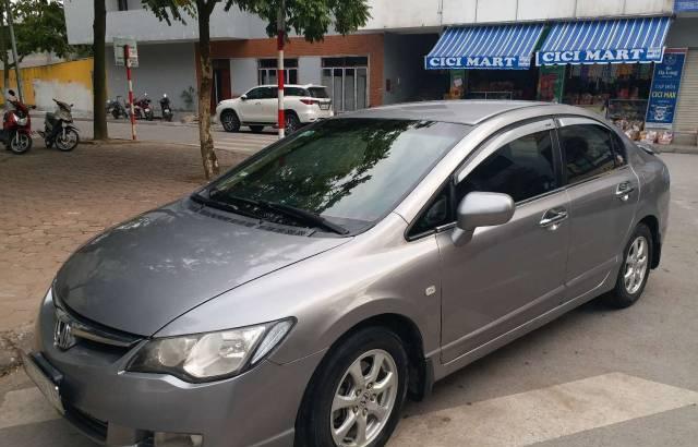 Bán xe Honda Civic đời 2008, màu xám  