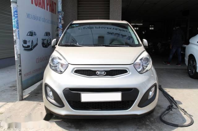 Bán Kia Picanto S 1.25 AT đời 2012, màu bạc