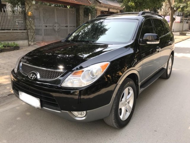 Bán xe Hyundai Veracruz 3.8 V6 đời 2008, màu đen, nhập khẩu