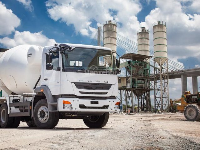 Bán xe trộn bê tông Fuso FJ (6x4), nhập khẩu nguyên chiếc