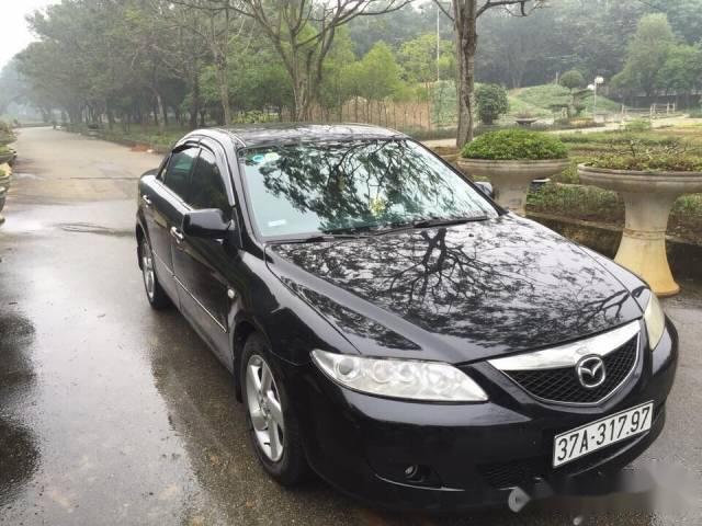 Bán ô tô Mazda 6 đời 2004, màu đen