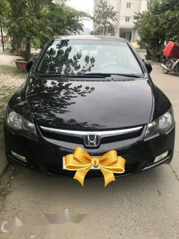 Cần bán Honda Civic 2008, màu đen chính chủ