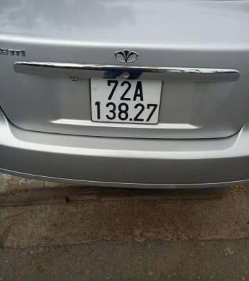 Bán xe Daewoo Lacetti đời 2010, màu bạc