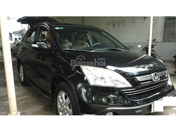 Bán Honda CR V 2.0 đời 2009, màu đen, nhập khẩu