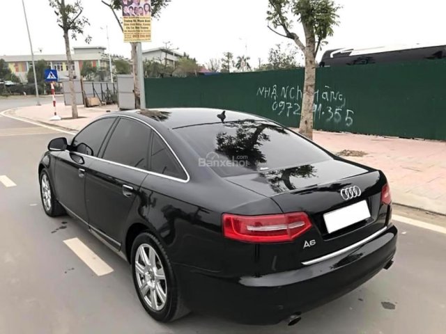 Cần bán Audi A6 đời 2010, màu đen, nhập khẩu như mới