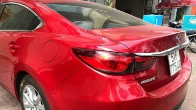 Bán xe Mazda 6 AT đời 2016, màu đỏ